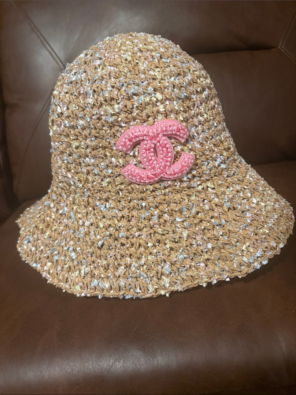 🌊💖 🆕 CC Raffia Hat 🏝️☀️ - Picture 2 of 14
